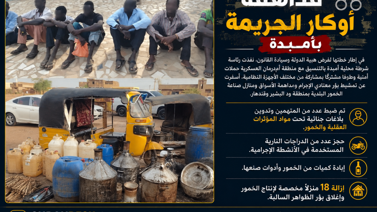 نجاح حملات أمنية في أمبدة لفرض هيبة الدولة